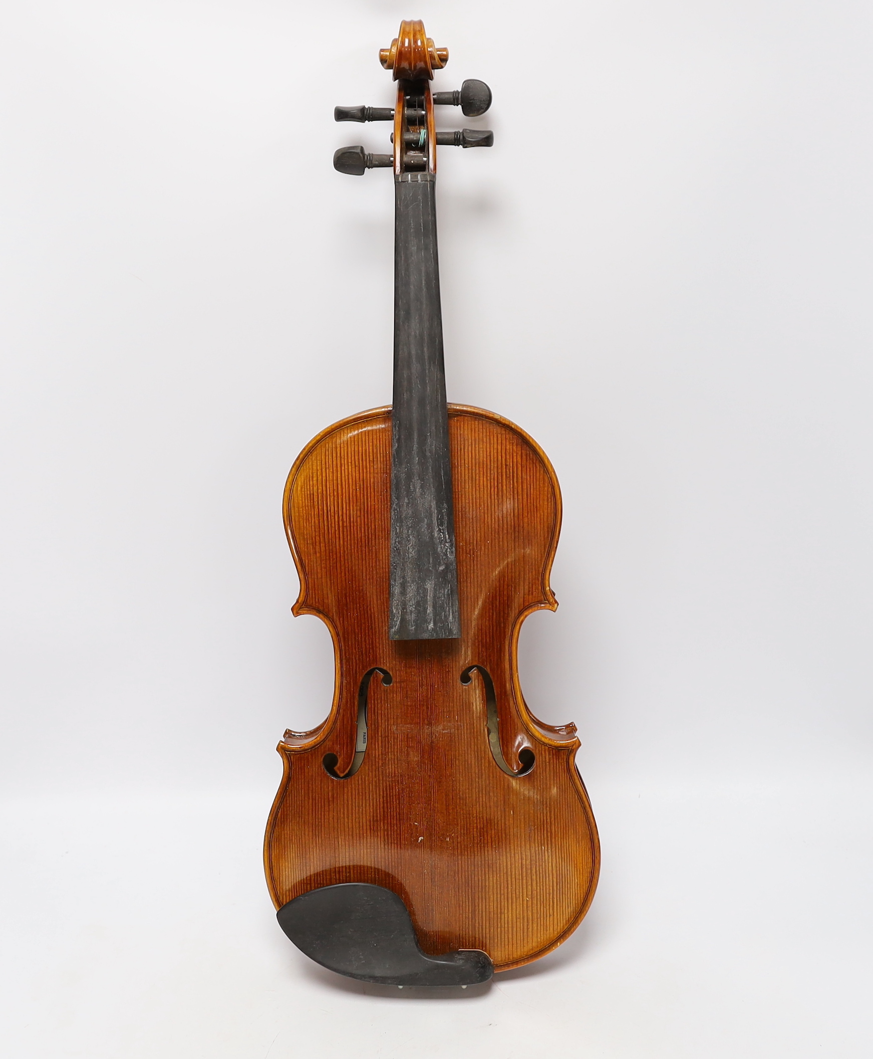 A violin by Luthers, Paris in fitted case